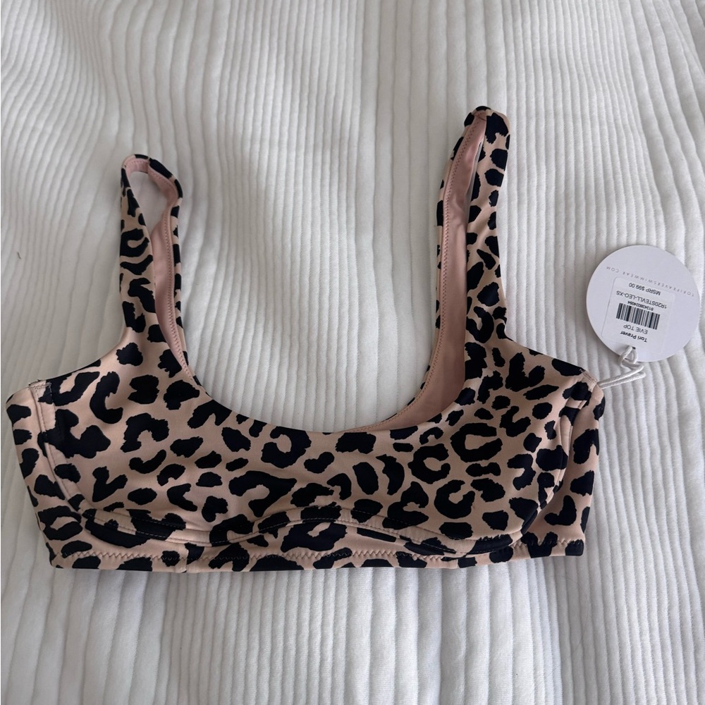Leopard Print Women's Bralette